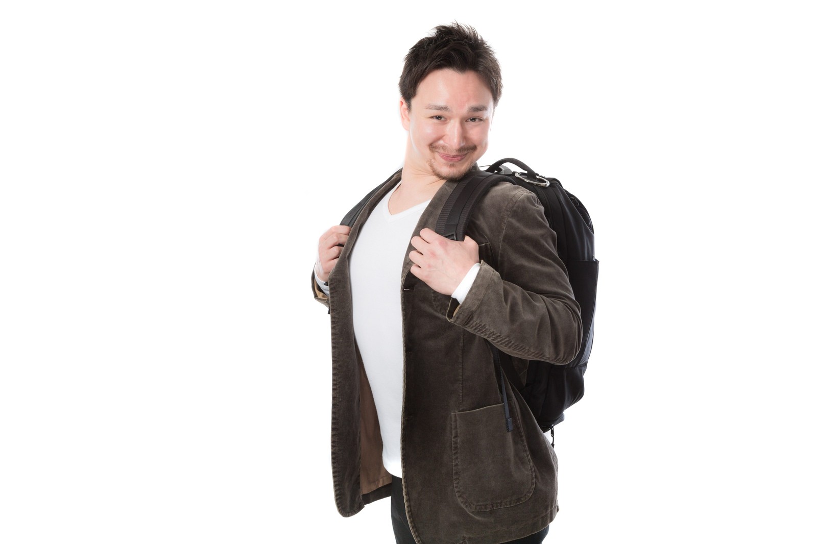 探しものが見つからないバックパッカー