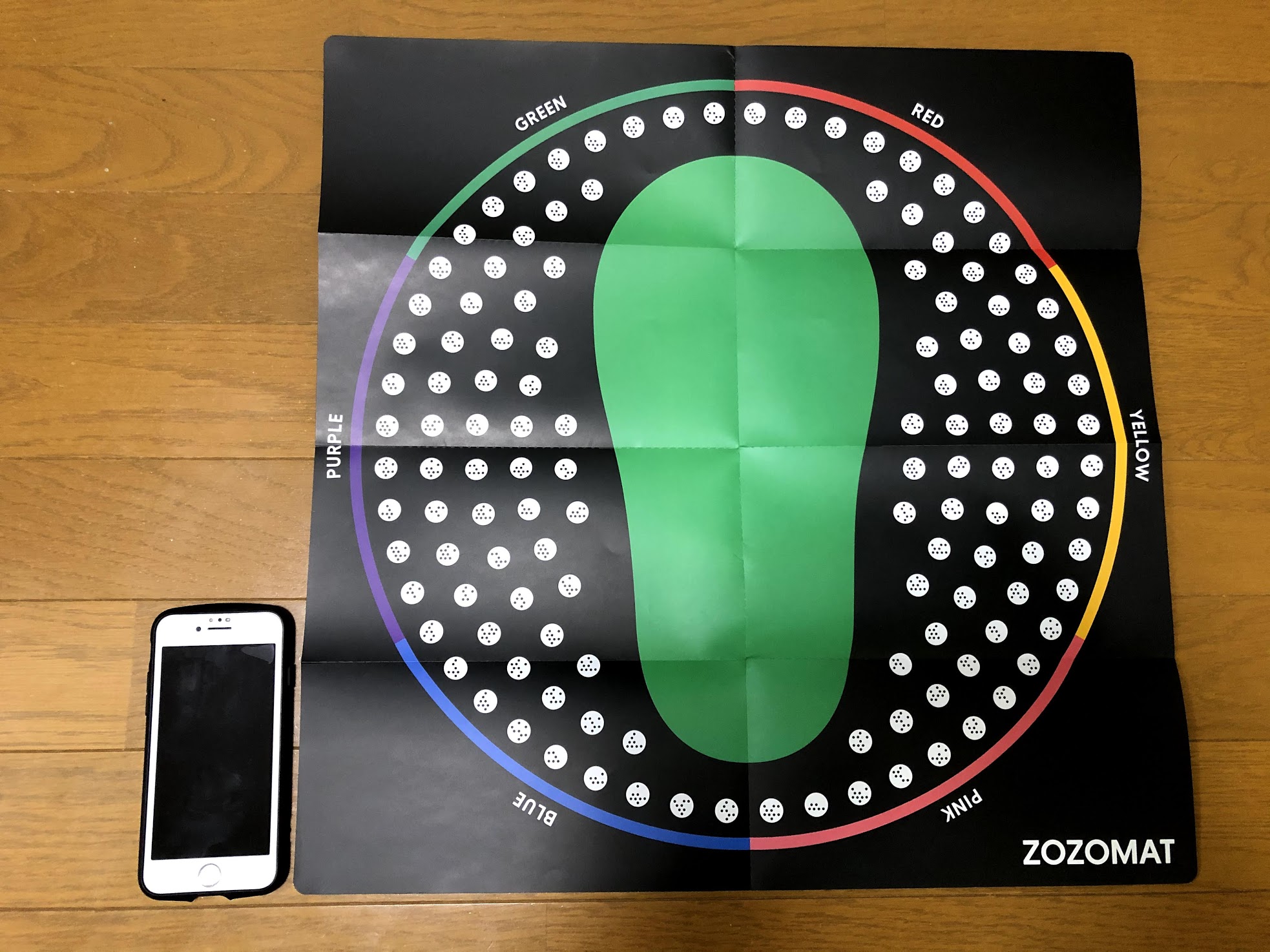 ZOZOMAT サイズ感